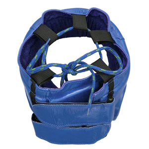 Protège-tête de boxe professionnel unisexe ovale durable confortable forte adhérence respirant rembourrage protecteur léger en cuir de vache - Product Image 5