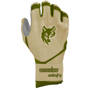 ถุงมือกีฬาหนังพรีเมี่ยมถุงมือเบสบอลสไตล์บรูซบอลท์100% พรีเมี่ยม - Product Image 5