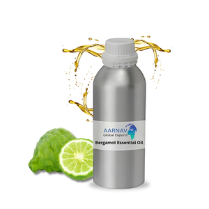 Huile Essentielle de Bergamote Bio avec Bois de Santal et Écorce, Pressée à Froid, Certifiée GMP, Revitalisant et Éclaircissant pour la Peau, Tous Types de Peau - Product Image 1