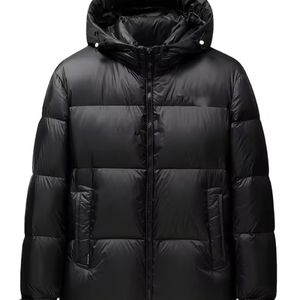 Chaqueta de Invierno Personalizada para Hombre, Chaqueta de Otoño-Invierno con Cierre de Cremallera, Impermeable, de Lona, Abrigo con Cuello Alto, Ropa Abrigada - Product Image 3