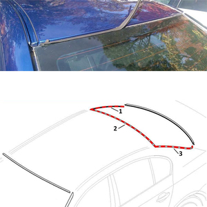 Sello de Ventana Trasera para BMW Serie 5 E60, Repuesto Premium para Ventanas de Automóvil - Product Image 6
