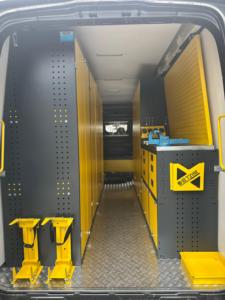 ชั้นวางของแบบโมดูลาร์คุณภาพสูงสำหรับรถตู้ ตู้เก็บเครื่องมือ วัสดุโลหะเคลือบผงไฟฟ้าสถิต - Product Image 2