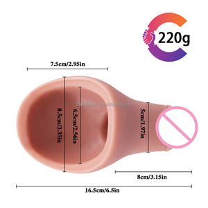 STP Stand-to-Pee Apparaat Groothandel 2-in-1 Bananen Protheses Siliconen Packers voor Transgender - Product Image 3