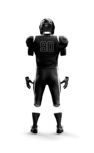 ชุดยูนิฟอร์มฟุตบอลอเมริกันสำหรับผู้ชายผ้าโพลีเอสเตอร์คุณภาพสูง12แผง - Product Image 3