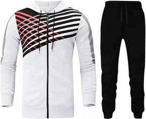 Unisex High Quality Nylon Jogging Suit Waterproof Zip Windbreaker <b>2</b> Piece Gym Fitness Set Mens Tracksuit for winter <b>season</b> - Product Image 2
