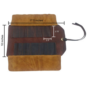 Sacs de kit d'outils en cuir de haute qualité au design personnalisé/2024 Nouveaux sacs de kit d'outils en cuir léger à vendre - Product Image 2