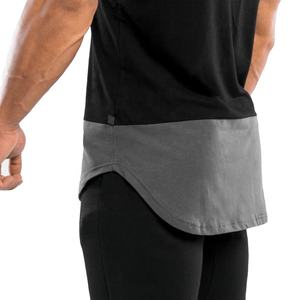 Camisetas sin mangas de punto transpirables 100% algodón para hombre - Estilo urbano, diseño liso, peso de tela 280g - Product Image 2