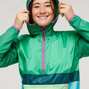 Chaqueta Impermeable Ligera con Capucha y Cremallera, Acolchada y Transpirable, Cortavientos, Talla Grande, para Mujer, Abrigo de Lluvia para Invierno 2025 - Product Image 4