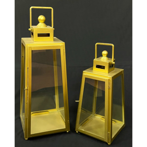 Handmade Golden Metal Modern <b>Glass</b> <b>Candle</b> <b>Holder</b> Lanterns Different Sizes Home Garden Christmas Wedding Decoration - Product Image 2