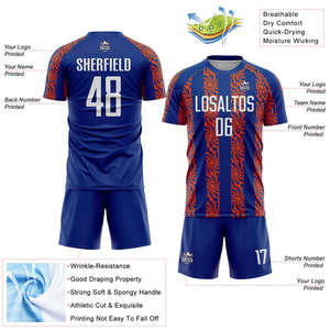 Proveedor de uniformes de fútbol que ofrece ropa transpirable resistente a la humedad, colores de equipo elegantes y calidad duradera y duradera - Product Image 5