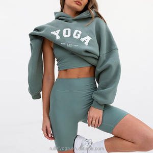 Streetwear unisexe brodé 3d graphique personnalisé sweat-shirt à capuche et sweat-shirt en éponge française 100% coton épais et surdimensionné pour femme - Product Image 3