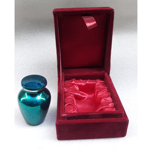 Urnas de cremación para cenizas humanas y mascotas Urna de cremación decorativa azul para entierro funerario o urna conmemorativa para adultos POR AYAANS - Product Image 1