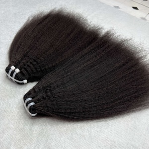 CDYHAIRVN Paquete de Cabello Humano Liso Rizado Vietnamita Afro, Doble Trama, Súper Doble Trama, Extensiones de Cabello de Alta Calidad - Product Image 2