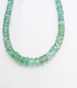 ลูกปัดอะพาไทต์ทรงเหลี่ยม 1 เส้น ขนาด 4 ถึง 6 มม. ลูกปัดพลอยธรรมชาติ ทำด้วยมือ สำหรับทำเครื่องประดับชั้นดี สร้อยคอพลอย ลูกปัดอัญมณี - Product Image 3