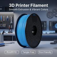 Filament d'impression 3D PLA à motif marbré de 1,75 mm, 12 couleurs, longueur de 330 m, inodore, pour imprimantes FDM, anime et objets de collection
