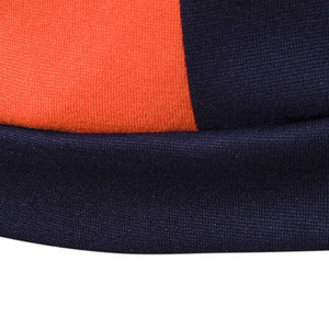 Wholesale Customized <b>Men's</b> 2-Piece Navy Casual Jogging Activewear XL Size Long Sleeve Pullover Hoodie Winter Navy Sweatsuit - Product Image 3