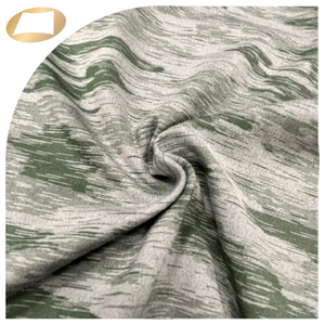 Tela jacquard de poliéster, nailon y spandex de dos tonos, 55D, teñida lisa, fabricada en Taiwán, para ropa de yoga. - Product Image 1