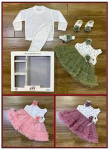 Últimos Vestidos de Algodón con Estampado Floral para Niñas, Vestido de Fiesta de Primavera para Niñas, Elegantes Decoraciones Florales para Grupo de Edad - Product Image 4