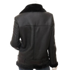 แจ็กเก็ตหนังคอตั้งของผู้หญิง2025ดีไซน์ล่าสุดระบายอากาศได้ดีติดโลโก้สีได้ตามต้องการฤดูหนาวฤดูใบไม้ร่วง - Product Image 2