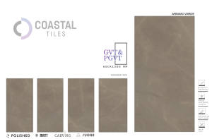 Carreaux de porcelaine gris clair de qualité supérieure 600x1200MM 24X48 Design de briques réfractaires classiques modernes - Product Image 6