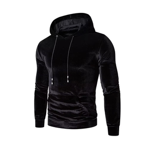 Meilleur Style hommes velours sweats à capuche 2025 haut tendance en gros sweats confortables pas cher prix nouveau dernier Design - Product Image 5