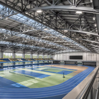 Estructura de Acero Galvanizado en Caliente para la Construcción de Gimnasios, Proyecto Deportivo Público Municipal