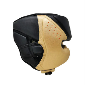 Vente chaude Léger Confortable Kickboxing Head Protector Conception Respirante Matériau PU Antidérapant pour la Protection du Visage - Product Image 4
