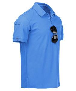 Nueva llegada de los hombres personalizable para Polos superventas 100% algodón antiarrugas Terry cómodo desgaste Exterior profesional - Product Image 3