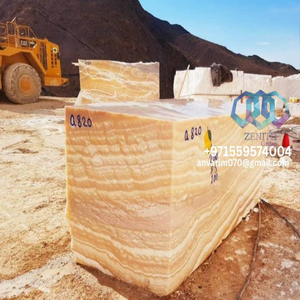 บล็อกหินออนิกซ์สีชมพูและน้ำผึ้งเกรดพรีเมียมสำหรับห้องน้ำเพื่อการส่งออก - Product Image 2