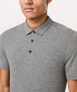 Polo de golf tactique 3D pour hommes, maillot à manches courtes à séchage rapide, 100% polyester, design solide, bouton XL haut - Product Image 1