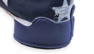 Gants récepteurs de football américain antidérapants confortables en latex avec logo personnalisé pour jeunes et adultes avec fermeture à enfiler Vêtements de football - Product Image 5