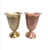Vase de table rond en verre soufflé opaque de style nordique moderne, luxe, grand format, avec couleur et taille personnalisées
