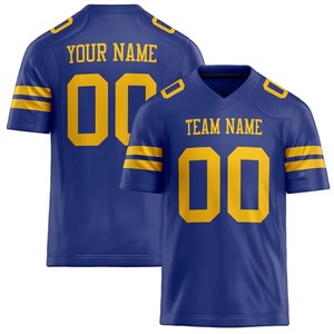 Uniforme de Fútbol Americano Personalizado para Equipos Universitarios, 165GSM, Poliéster Transpirable, Ropa Deportiva para Entrenamiento y Partidos - Product Image 5