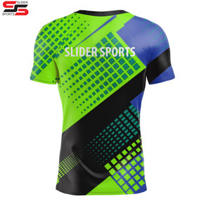 Personnalisé Hommes BJJ Sport Top Gym Serré Corps Compression Baselayer Chemises MMA Sublimation Compression À Manches Courtes Chemise rash guard - Product Image 2