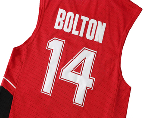 Maillot Streetwear personnalisé sublimé avec logo de broderie uniforme de maillot de basket-ball respirant - Product Image 5