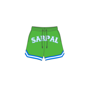 Shorts de sport en maille pour hommes, double couche, 100% polyester, personnalisables avec logo, vente en gros OEM, haute qualité, été, basketball - Product Image 3