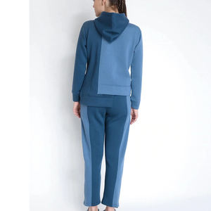 ชุดวอร์มระบายอากาศสำหรับผู้หญิงชุดวอร์มคอกลมไซส์ใหญ่พิเศษชุดวอร์มผ้าฝ้าย100% แบบลำลองบริการ OEM - Product Image 2