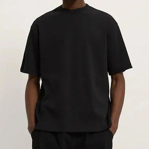 T-shirt unisexe surdimensionné pour homme, 100% coton, haute qualité, 190 g/m², logo personnalisé, confortable - Product Image 3