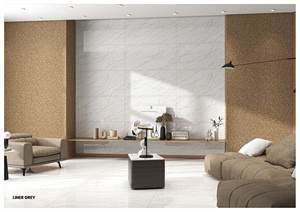 Baldosas de pared de porcelana sin fin brillante de primera calidad 600x1200 | Azulejos pulidos de gran formato 24x48 Colección de calidad de exportación duradera - Product Image 4