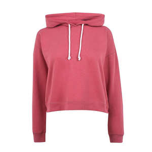 Sudadera Corta de Invierno Personalizada para Mujer, Estilo Vintage, Manga Larga, Tela Dobby, Antiarrugas, Forro Delantero, Estilo Casual Urbano - Product Image 1