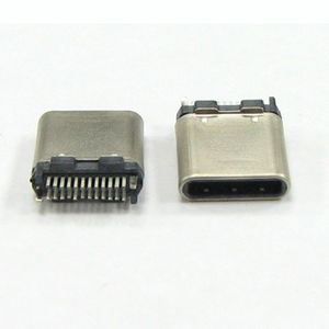 Loại sản phẩm-Đầu nối <span class=keywords><strong>USB</strong></span> tốc độ cao với PCB <span class=keywords><strong>USB</strong></span> 3.1 Loại C Nam hàn kết nối - Product Image 1