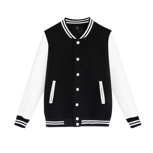 Chaqueta universitaria clásica de mezcla de lana para mujer, cómodas opciones de bordado personalizado para deportes de invierno y moda diaria, talla XL - Product Image 1