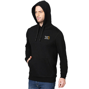 Sweat-shirt à capuche en polaire épais personnalisé pour homme, pull d'automne, vente en gros - Product Image 2
