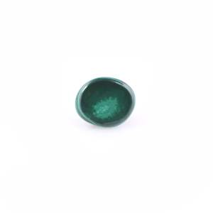 Pierre précieuse minérale en malachite verte polie de 11,01 carats, en forme de poire et de marquise, taille carrée de 10 mm, hauteur de 8 mm - Product Image 2