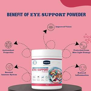 Complément alimentaire naturel pour animaux de compagnie, astaxanthine, soin des yeux pour chiens, extrait de Pluvialis à 5%, poudre de vitamines - Product Image 4