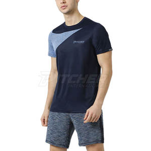 T-shirts décontractés pour hommes, coupe ajustée, tissu respirant, style décontracté et tendance pour les hommes modernes - Product Image 2