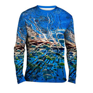 Chemise de pêche pour homme personnalisée, OEM ODM, légère, séchage rapide, protection UV, vêtements d'usine en gros - Product Image 4