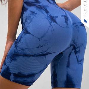 Shorts Deportivos de Alta Elasticidad 2026 al por Mayor, Shorts de Yoga de Cintura Alta, Pantalones Cortos de Yoga para Mujer, Levanta Glúteos, para Correr y Hacer Ejercicio - Product Image 4