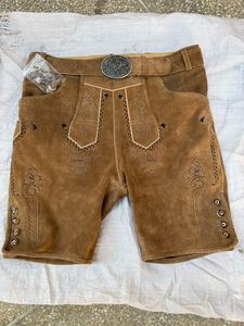 Lederhosen traditionnels pour hommes, vente en gros, Lederhosen Trachten Oktoberfest, Lederhose bavaroise courte - Product Image 5