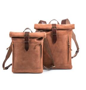 Sac de voyage en plein air pour homme Sac à dos batik vintage imperméable Doublure en cuir véritable pour l'alpinisme Hiking-LRTB-0084 - Product Image 5